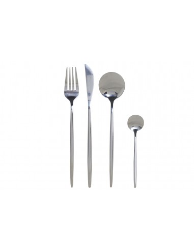 CUBERTERIA SET 16 INOX 3X1,5X13 3MM CROMADO